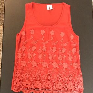 Rust/dark orange Forever 21 tank size Medium